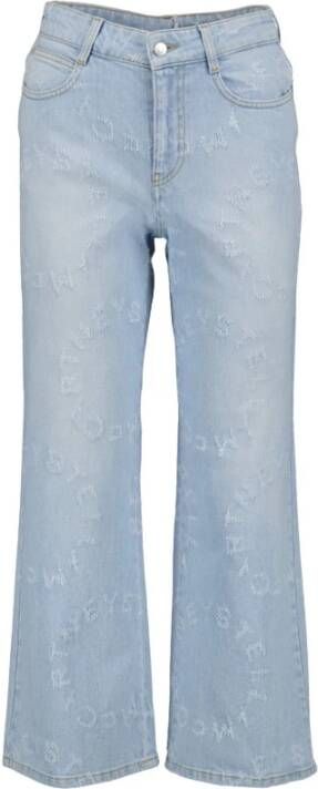 Stella Mccartney Brede jeans Blauw Dames