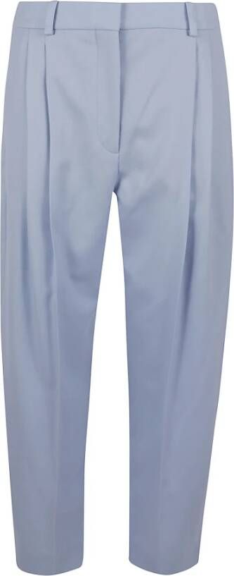 Stella Mccartney Cropped Trousers Blauw Dames