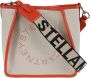 Stella Mccartney Salt Pepper Canvas Mini Crossbody Tas Orange Dames - Thumbnail 1