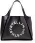 Stella Mccartney Totes Logo Tote Bag Leather in zwart - Thumbnail 2