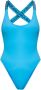 Stella Mccartney Eendelig badpak Blauw Dames - Thumbnail 1
