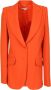 Stella Mccartney Elegante Oranje Jas voor Dames Oranje Dames - Thumbnail 1