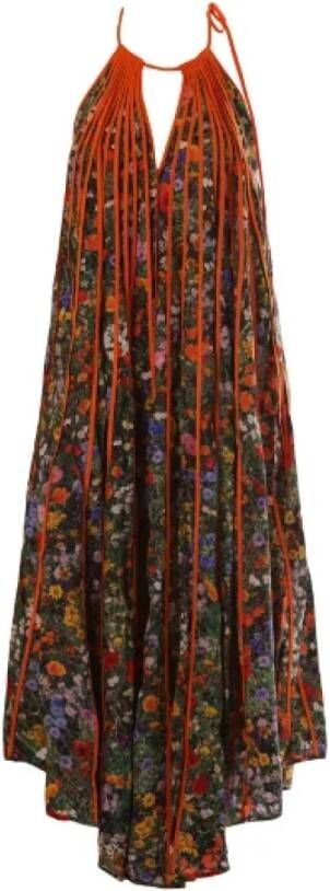 Stella Mccartney Bloemen Maxi Jurk Multicolor Dames