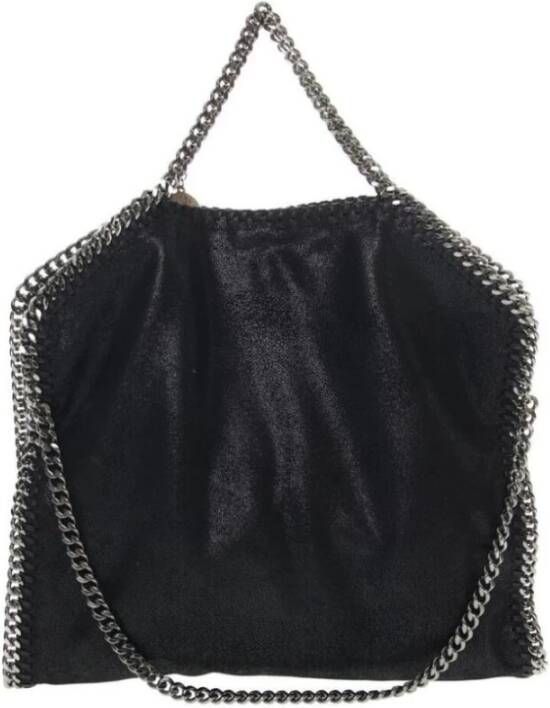 Stella Mccartney Falabella Fold Over Tote Zwart Dames