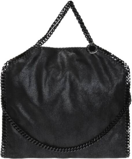 Stella Mccartney Falabella Fold Over Tote Zwart Dames