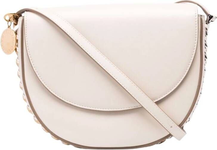 Stella Mccartney Crossbody bags Medium Flap Shoulder Bag in crème