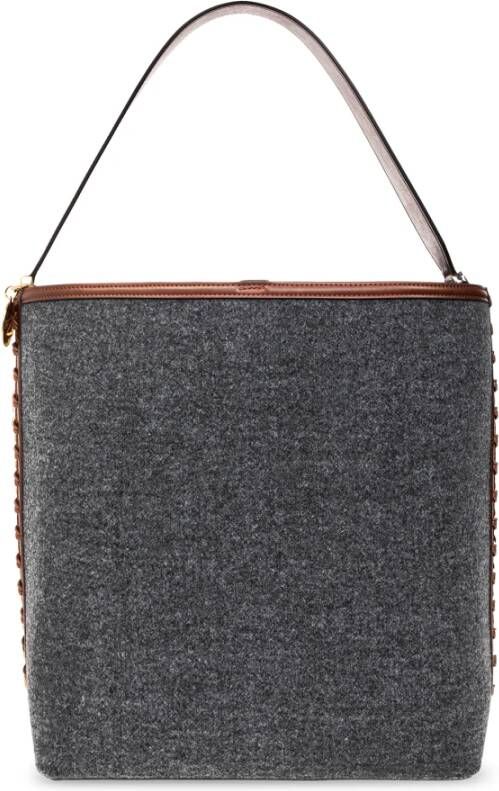 Stella Mccartney Frayme shopper tas Grijs Dames