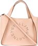 Stella Mccartney Crossbody bags Logo Crossbody Bag Eco Soft in poeder roze - Thumbnail 2