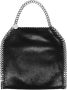 Stella Mccartney Zwarte Fold-over Tote Tas met Kettingdetail Black Dames - Thumbnail 3