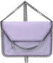 Stella Mccartney Mini Falabella Tas Stof 22x15.5x0.5 cm Purple Dames - Thumbnail 1