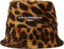 Stella Mccartney Leopard Print Bucket Hat Brown Dames - Thumbnail 3