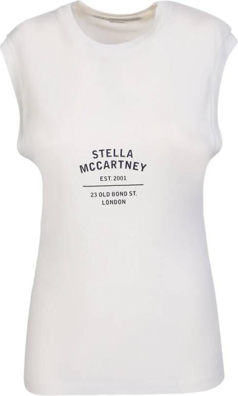 Stella Mccartney Iconische Witte Top voor Vrouwen White Dames