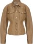 Stella Mccartney Leather Jackets Brown Dames - Thumbnail 1