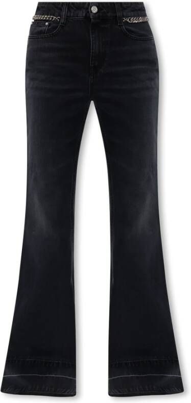 Stella Mccartney Jeans met uitlopende pijpen Zwart Dames