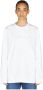 Stella Mccartney Katoenen Rhinestone Logo Sweatshirt White Dames - Thumbnail 1