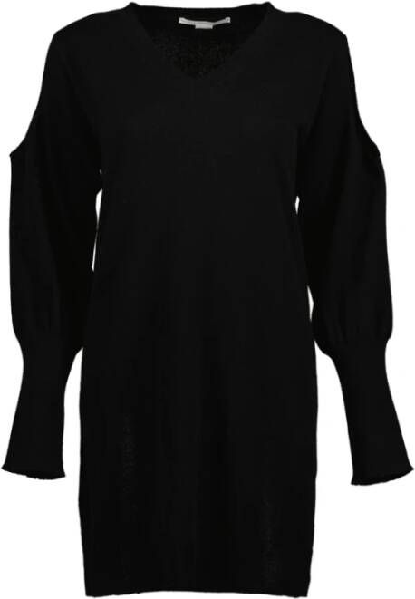 Stella Mccartney Gebreide jurk Black Dames