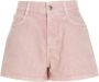 Stella Mccartney Roze Denim Shorts met Riemlussen en Logo Detail Pink Dames - Thumbnail 5