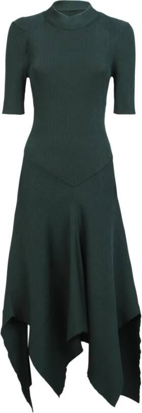 Stella Mccartney Groene Aw23 Maxi Jurk Green Dames
