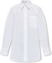 Stella Mccartney Klassiek Wit Katoenen Overhemd White Dames - Thumbnail 1