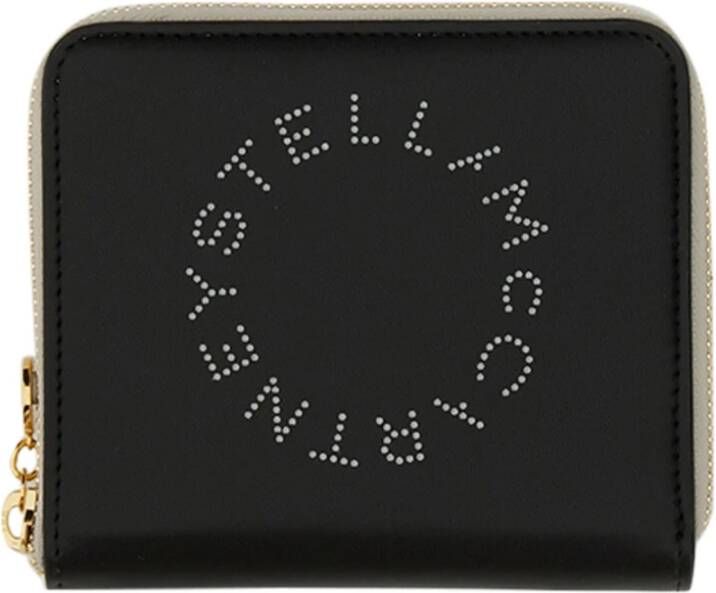 Stella Mccartney Portemonnee kaarthouder Zwart Dames