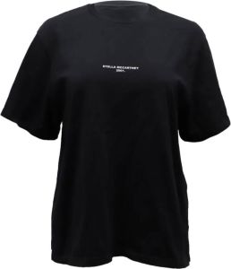 Stella McCartney Pre-owned 2001 T Shirt in Cotton Zwart Dames