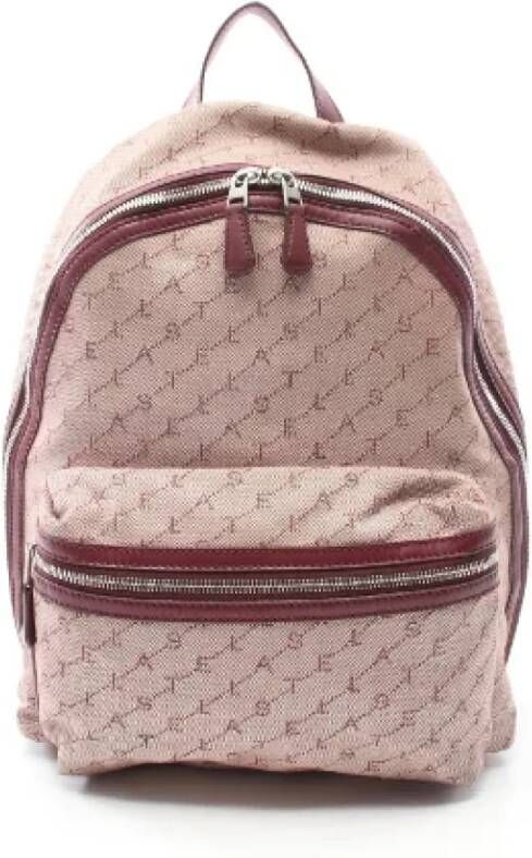 Stella McCartney Pre-owned Canvas backpacks Rood Dames