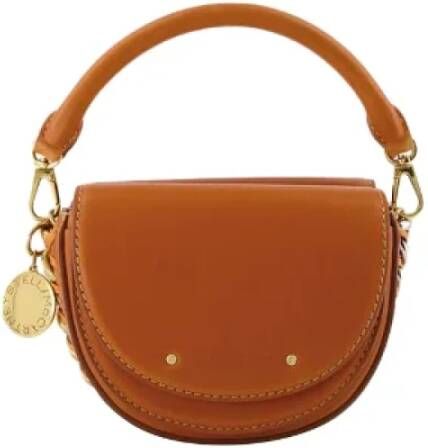 Stella McCartney Pre-owned Canvas shoulder-bags Bruin Dames