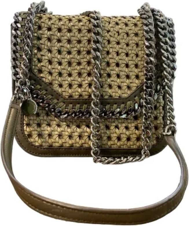 Stella McCartney Pre-owned Canvas shoulder-bags Groen Dames