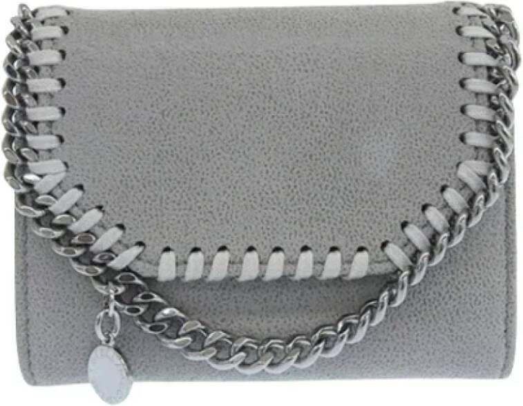 Stella McCartney Pre-owned Canvas wallets Grijs Dames