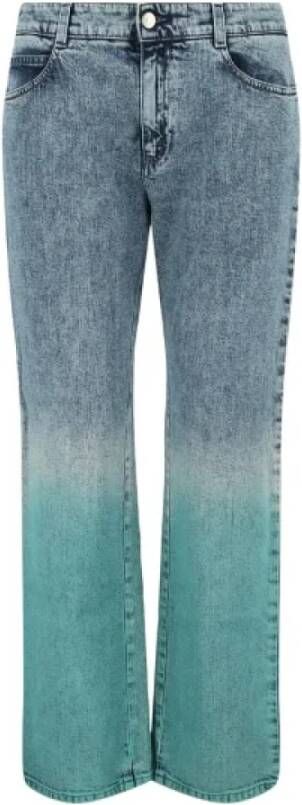 Stella McCartney Pre-owned Cotton bottoms Blauw Dames