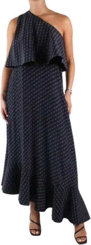 Stella McCartney Pre-owned Cotton dresses Blauw Dames