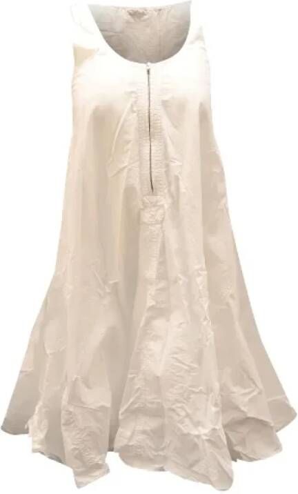 Stella McCartney Pre-owned Cotton dresses White Dames