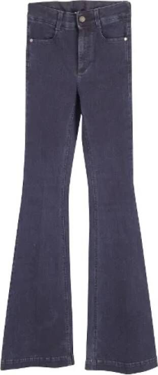 Stella McCartney Pre-owned Cotton jeans Blauw Dames