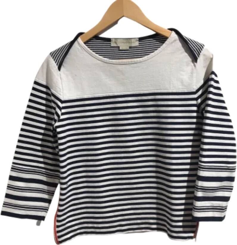 Stella McCartney Pre-owned Cotton tops Blauw Dames