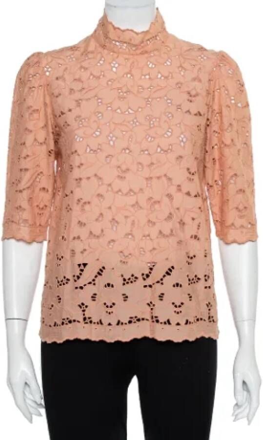 Stella McCartney Pre-owned Cotton tops Roze Dames