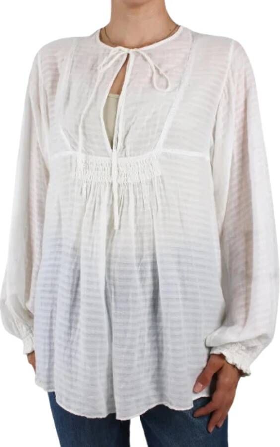 Stella McCartney Pre-owned Cotton tops White Dames