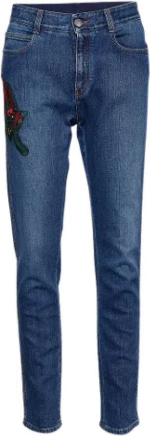 Stella McCartney Pre-owned Denim jeans Blauw Dames