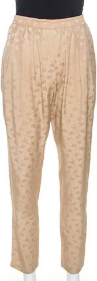 Stella McCartney Pre-owned Fabric bottoms Beige Dames