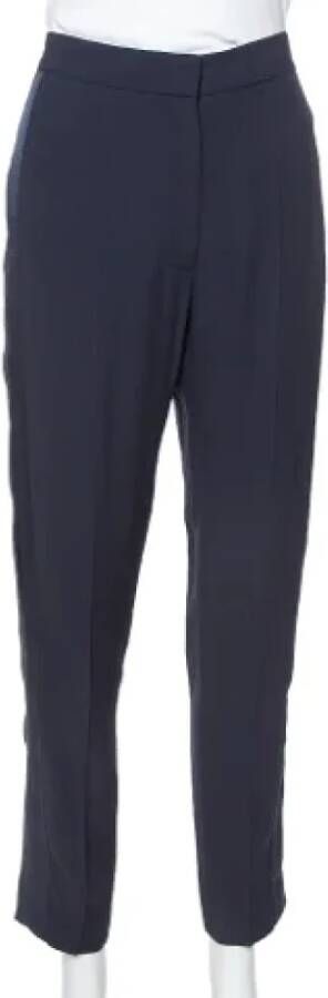 Stella McCartney Pre-owned Fabric bottoms Blauw Dames