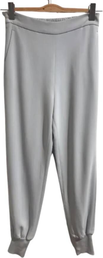 Stella McCartney Pre-owned Fabric bottoms Blauw Dames