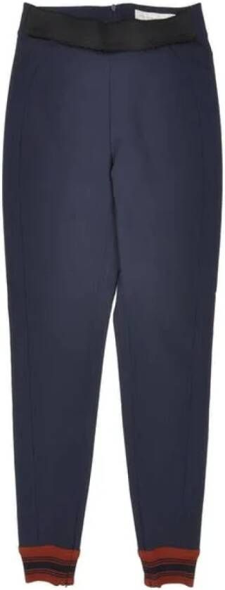 Stella McCartney Pre-owned Fabric bottoms Blauw Dames