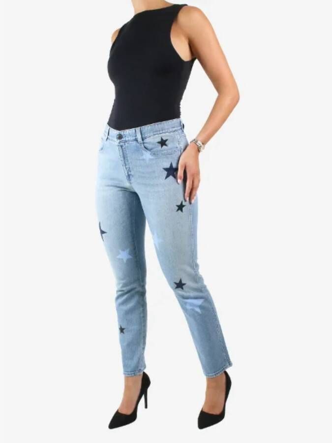 Stella McCartney Pre-owned Fabric bottoms Blauw Dames