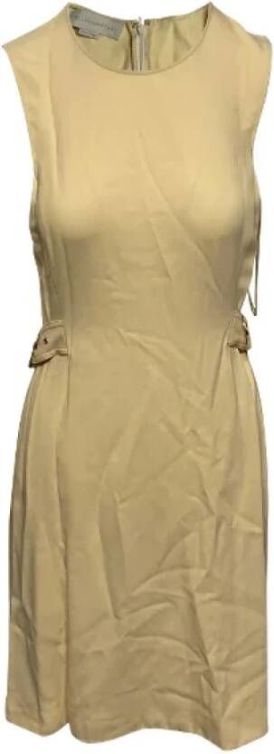 Stella McCartney Pre-owned Fabric dresses Yellow Dames