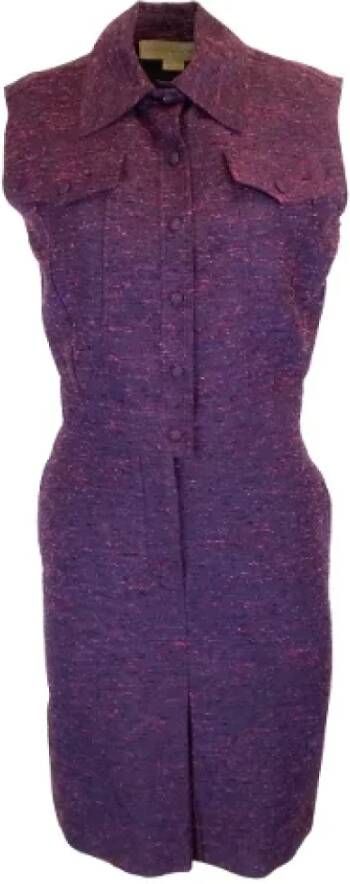 Stella McCartney Pre-owned Fabric dresses Purple Dames