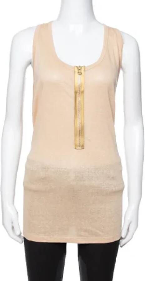 Stella McCartney Pre-owned Fabric tops Beige Dames