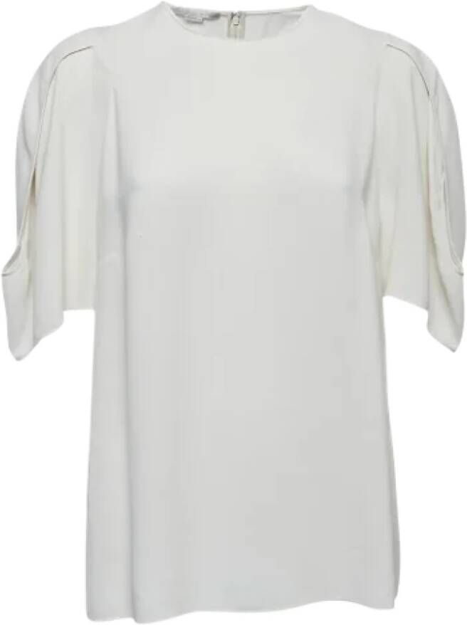 Stella McCartney Pre-owned Fabric tops White Dames
