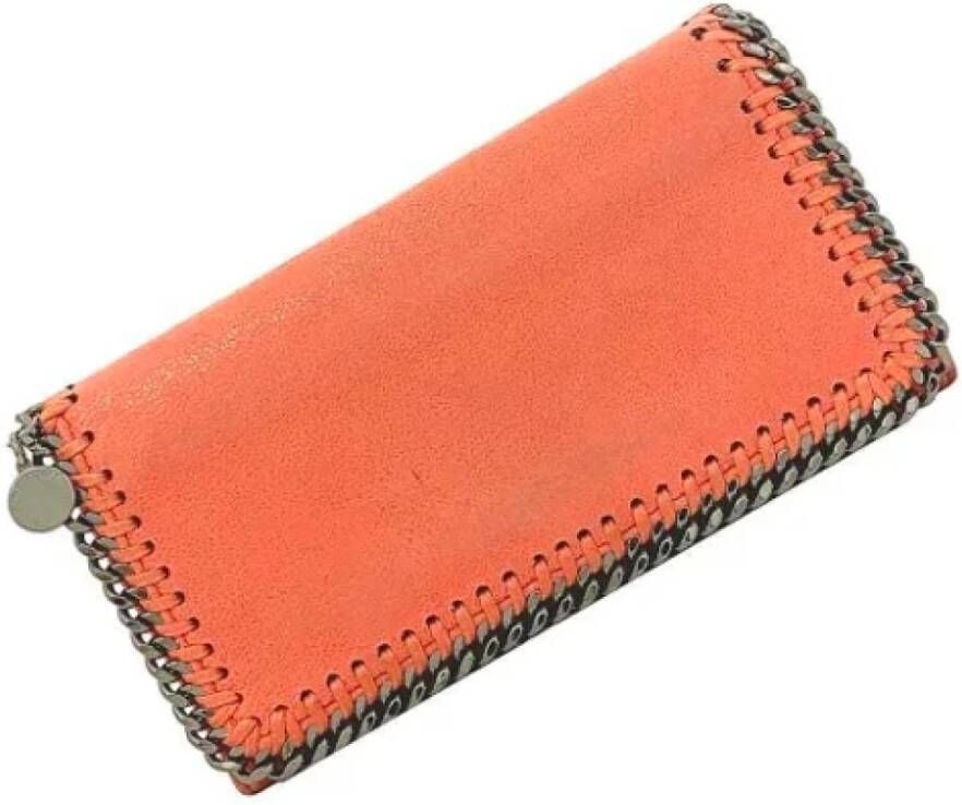 Stella McCartney Pre-owned Fabric wallets Roze Dames