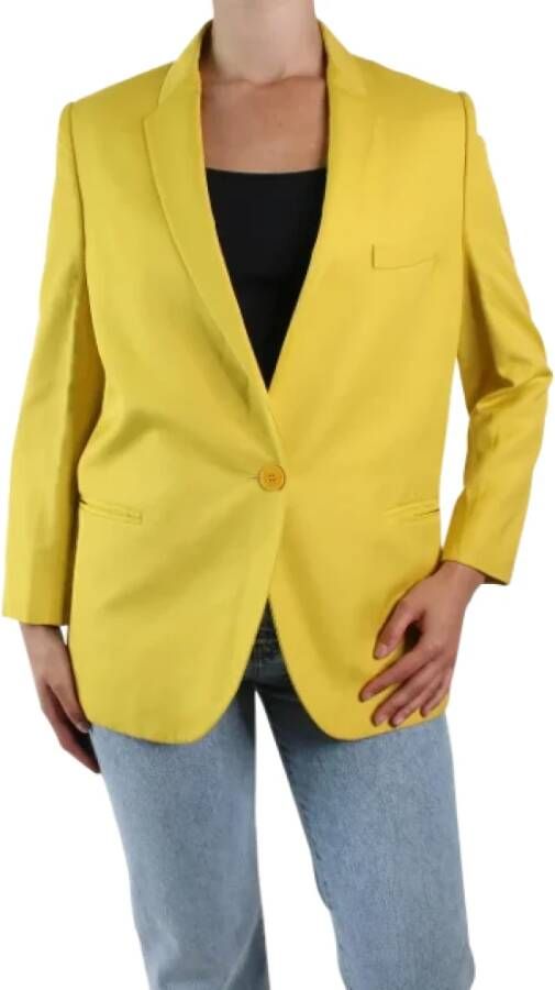 Stella McCartney Pre-owned Jackets Yellow Dames