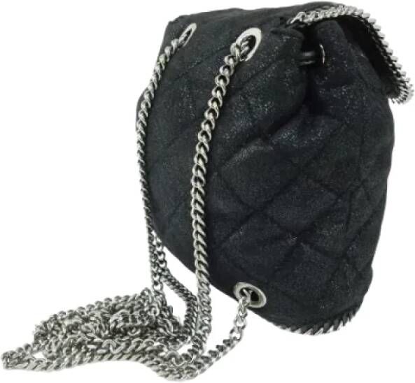 Stella McCartney Pre-owned Leather backpacks Zwart Dames
