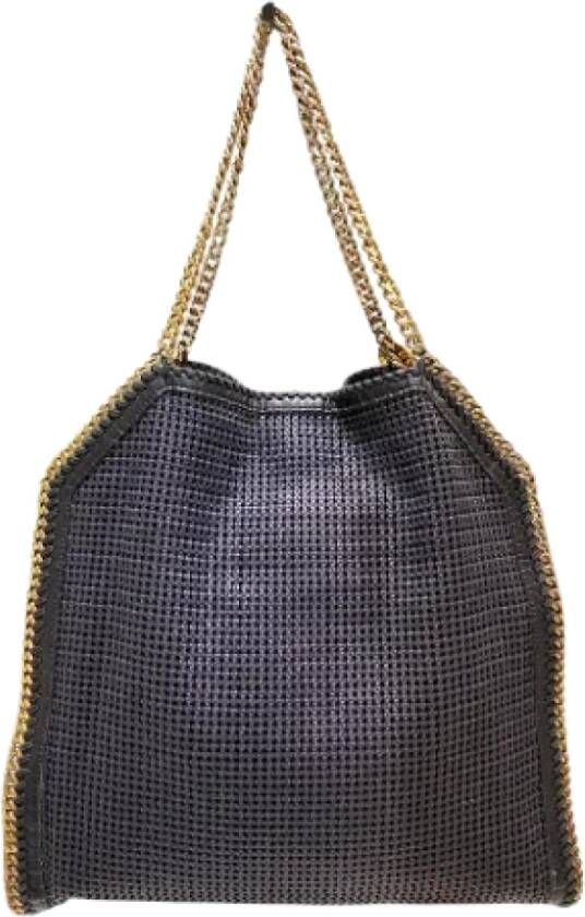Stella McCartney Pre-owned Leather shoulder-bags Blauw Dames